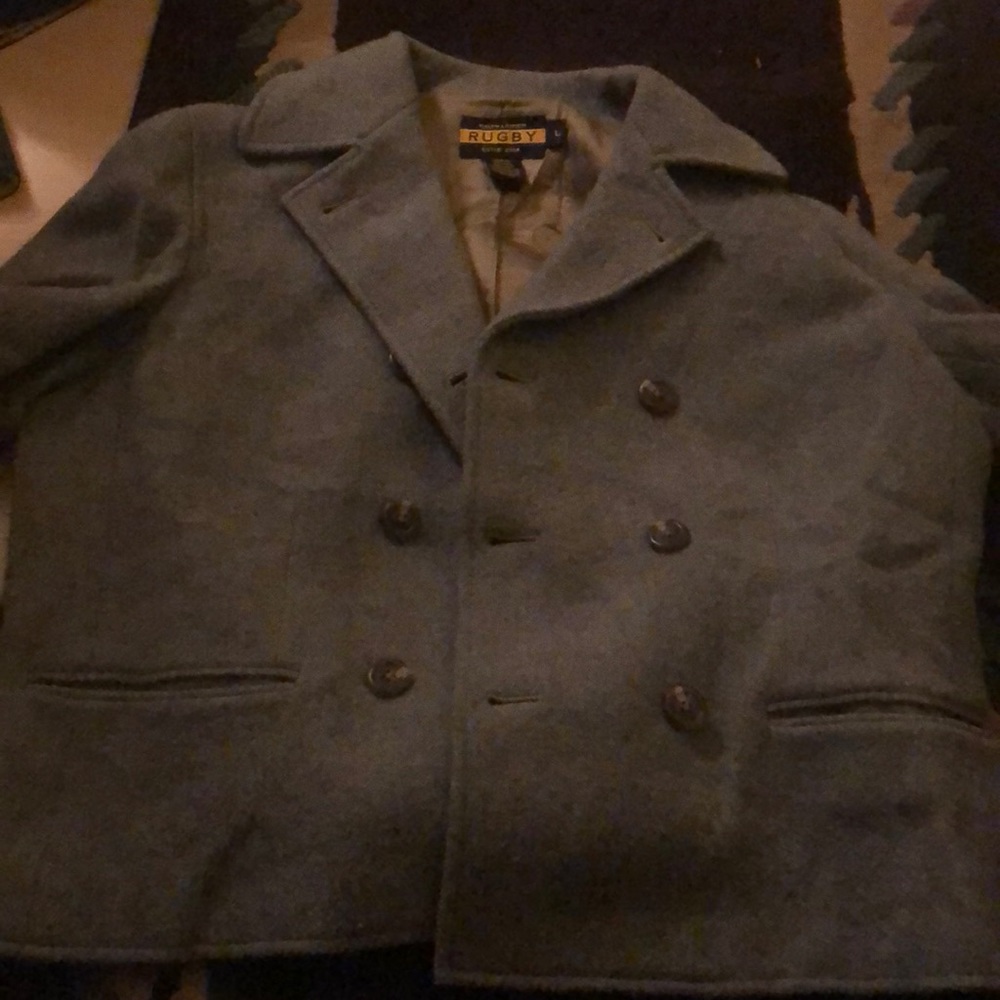 Grey Rugby by Ralph Lauren waist length jacket
